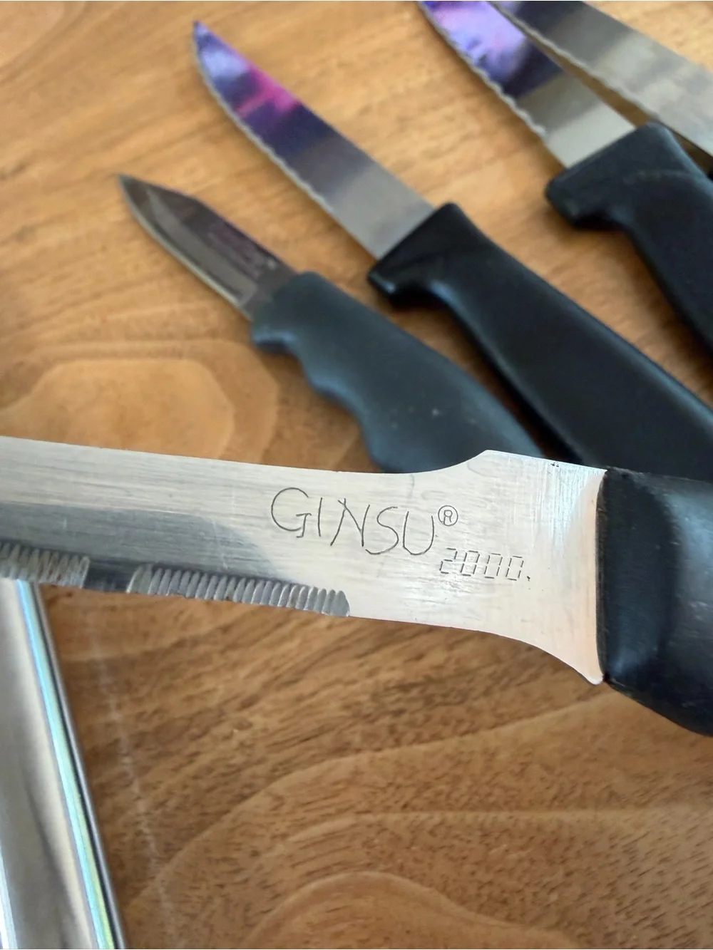 9 knives
